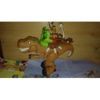 T-rex Dinosaurio Prehistórico Y Cavernícola Imaginext Mattel segunda mano  Perú 