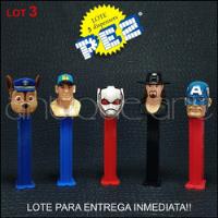 A64 5 Dispensador Caramelos Pez Personaje Super Heroes Lot 3 segunda mano  Perú 