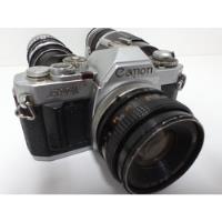 7k Antigua Camara Fotografica Canon Av-1 Lente 50mm, usado segunda mano  Perú 