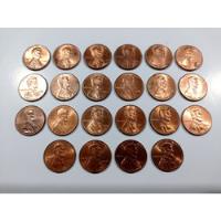 22 Pennys Usa Super Colección Monedas One Cent / Oferta #7, usado segunda mano  Perú 