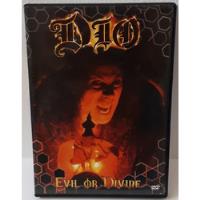 Dvd Dio Evil Or Divine Live Ny / Black Sabbath [rockoutlet], usado segunda mano  Perú 