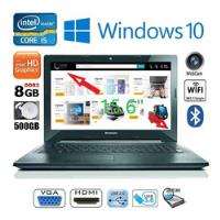 Laptop Core I5 Lenovo 15.6  8gb 1tb Win10  segunda mano  Perú 