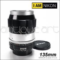 A64 Lente Nikon Ai Nikkor-q 135mm Tele Manual Full Frame Fx segunda mano  Perú 