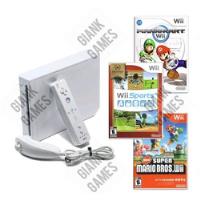 Nintendo Wii + 3 Juegos Originales + Accesorios, Consola Wii segunda mano  Perú 