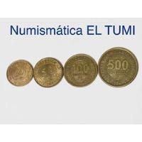 Usado, Serie De 4 Monedas: 10, 50, 100 Y 500 Soles De Oro Del 1984 segunda mano  Perú 