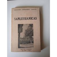 Sanluisianicas , Memorias,anécdotas. segunda mano  Surquillo