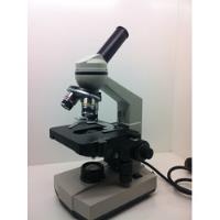 Microscopio Monocular Blanco Para Laboratorio Estudiantes , usado segunda mano  Perú 