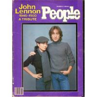 Revista People John Lennon (22  Diciembre 1980) The Beatles segunda mano  Perú 