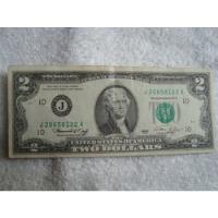 Billete De Us$ 2 Dólares Americanos segunda mano  Perú 