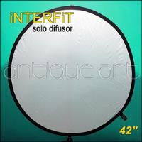 A64 Difusor Luz Flash Circulo 105cms Reflector Foto Cine 42, usado segunda mano  Perú 
