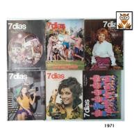 Revista 7 Días Del Perú Y Del Mundo  1971 Al 1976 segunda mano  Lima