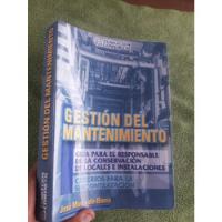 Libro Gestion Del Mantenimiento Maria De Bona segunda mano  Perú 