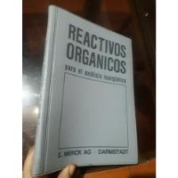 Libro Reactivos Orgánicos Merck - Darmstadt  segunda mano  Perú 