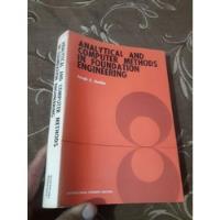 Libro Métodos Analíticos En Ingeniería De Cimentaciones  segunda mano  Perú 