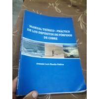 Libro Manual De Los Depósitos De Pórfidos De Cobre Lucio, usado segunda mano  Perú 