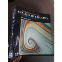 Usado, Libro Introducción Al Análisis De Circuitos  Donald Scott segunda mano  Perú 