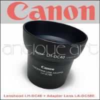 Usado, A64 Lenshood + Adapter Ø 58mm Para Canon Power Shot S2 S3 S5 segunda mano  Perú 