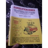 Usado, Libro Especificaciones Para Afinamiento Mario Lozada Vigo segunda mano  Perú 