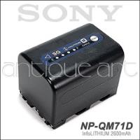 A64 Bateria Sony Np-qm71d Videocamara Qm91d Qm71d Np-qm91 segunda mano  Perú 