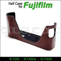 A64 Half Case Gariz For Fujifilm X100 Brown Leather X100s  segunda mano  Perú 