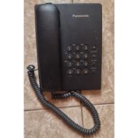 Usado, Teléfono Fijo Analogico Panasonic Modelo Kx-ts500lx Negro.  segunda mano  Perú 