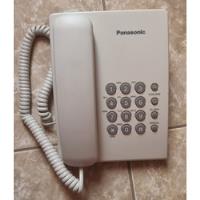 Teléfono Fijo Analogico Panasonic Modelo Kx-ts500lx. Blanco, usado segunda mano  Perú 