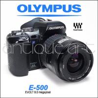 A64 Camera 4/3 Olympus E-500 Lens 14-45mm Battery Charger segunda mano  Perú 