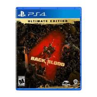 Back 4 Blood  Ultimate Edition Warner Bros. Ps4 Físico segunda mano  Perú 