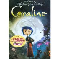 Dvd Coraline 2 Discos  3d + Lentes 3d segunda mano  Perú 