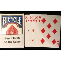 Bicycle Force Deck, Magic Cardistry Close Up Mentalism Tally segunda mano  Perú 