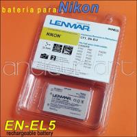 Usado, A64 Bateria En-el5 Para Nikon Coolpix P510 P530 P80 P500  segunda mano  Perú 