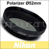 A64 Filtro Nikon Polar Lente Polarizador Ø 52mm Reflejos segunda mano  Perú 
