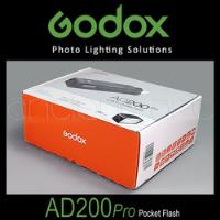 A64 Flash Godox Ad200pro Hss Portable Studio Monolight New segunda mano  Perú 