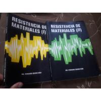 Libro Resistencia De Materiales 2 Tomos Oshiro Higa segunda mano  Perú 