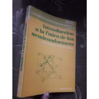 Libro Introducción A La Fisica De Los Semiconductores Adler segunda mano  Perú 