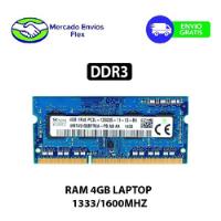 Memoria Ram 4gb Ddr3 Para Laptop Bus 1333-1600, usado segunda mano  Lima