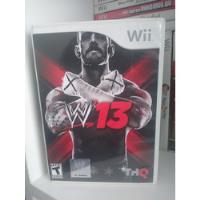 Juego W13 Wwe, Smackdown Vs Raw, Nintendo Wii Wiiu  segunda mano  Perú 