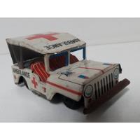 Usado, 7k Antiguo Juguete De Lata Ambulancia A Friccion Japon segunda mano  Perú 
