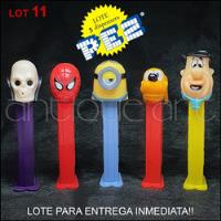 Usado, A64 5 Dispensador Caramelos Pez Spiderman Stuart Otro Lot 11 segunda mano  Perú 