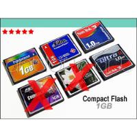 A64 Tarjeta Memoria Cf 1gb Compact Flash Sandisk O F E R T A, usado segunda mano  Perú 