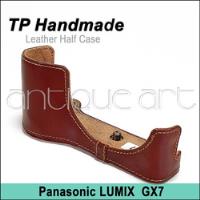 A64 Half Case Leather Camara Lumix Gx7 Panasonic Protector  segunda mano  Santiago de Surco