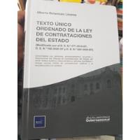 Libro Ley De Contrataciones Del Estado  segunda mano  Perú 