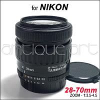 A64 Lente Af 28-70mm Tamron Para Nikon Zoom Manual Fx  segunda mano  Perú 