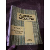 Libro Schaum Algebra Moderna Frank Ayres segunda mano  Perú 