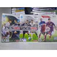 Juego De Fútbol Para Wii Pes Y Fifa Compatibles Con Wiiu Wii segunda mano  Perú 