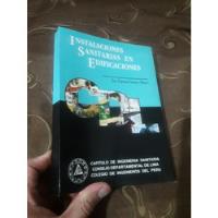 Libro Instalaciones Sanitarias Enrique Jimeno Blasco segunda mano  Perú 