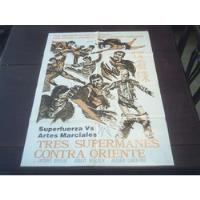 Poster Original Crash Che Botte Supermen Against The Orient segunda mano  Perú 