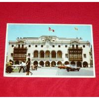 Antigua Tarjeta Postal Palacio Municipal De Lima Plaza Armas segunda mano  Perú 