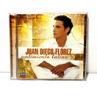Cd Juan Diego Flores - Sentimiento Latino 2006 Decca Uk segunda mano  Perú 