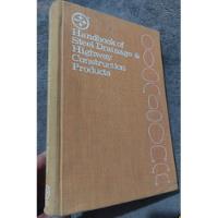 Libro Manual De Drenaje De Acero , usado segunda mano  Perú 